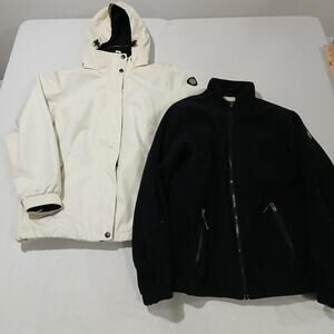 Killtec Jacket Womens 6 Waterproof Windproof Hooded 3-in-1 Coat Fleece Liner